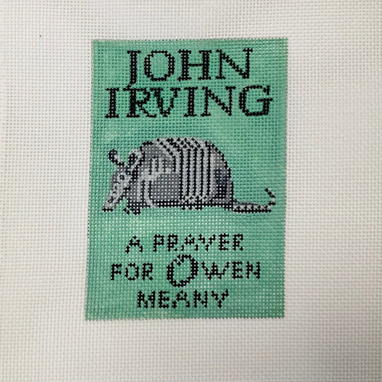 A Prayer for Owen Meany Needlepoint Book Cover