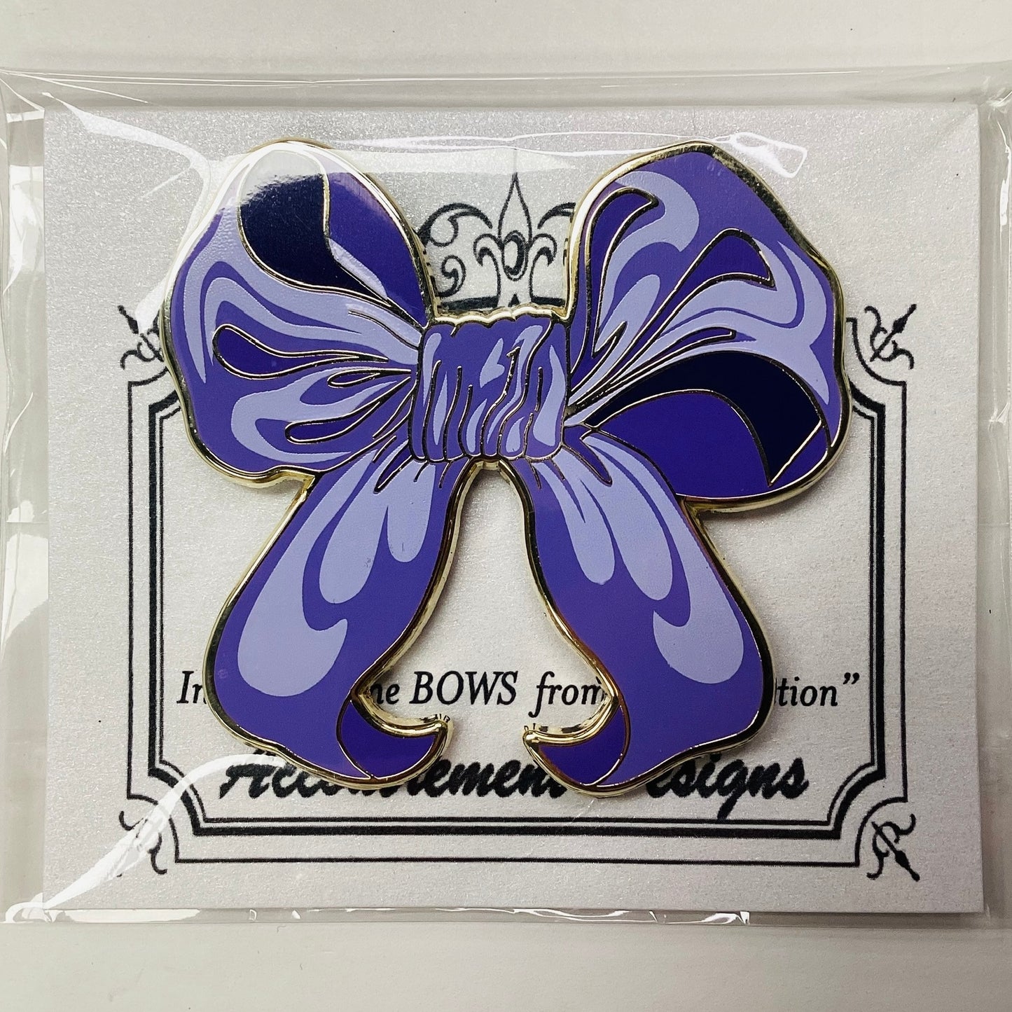 Purple Bow Mag Friends Needleminder Accoutrement