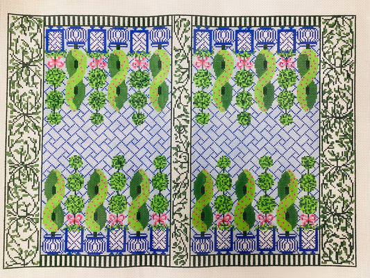 Topiary Backgammon Board