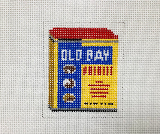 Old Bay Seasoning Needlepoint Canvas