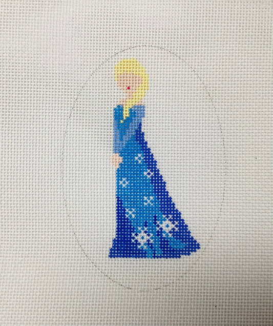 Elsa (Princess Series) Needlepoint Canvas