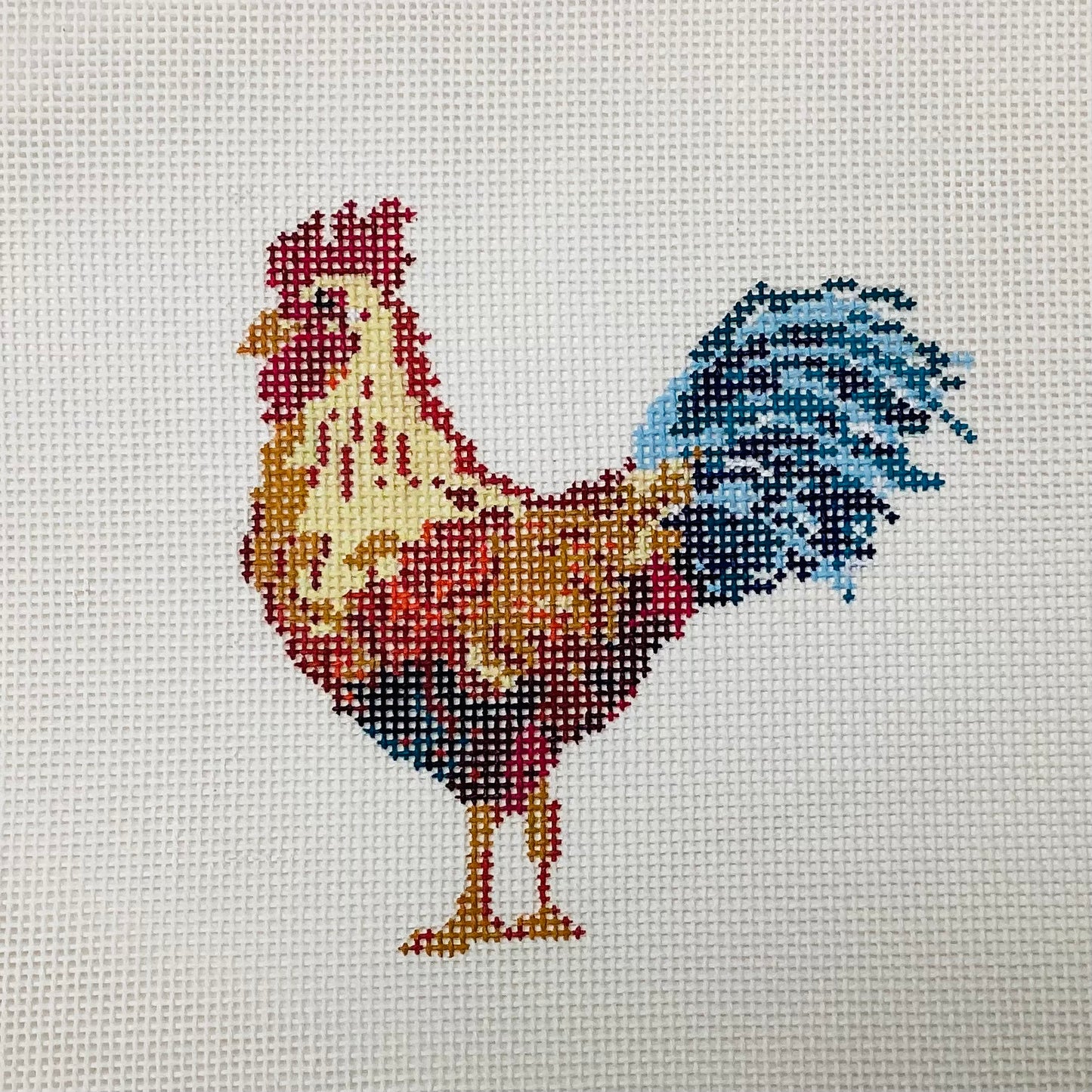 Rooster Needlepoint Canvas