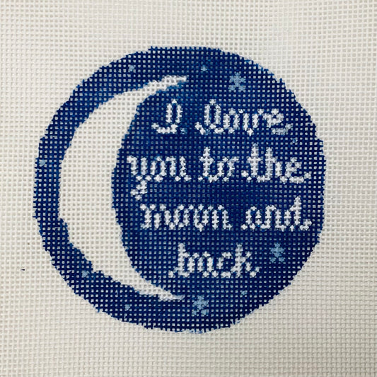 I Love You to the Moon Ornament