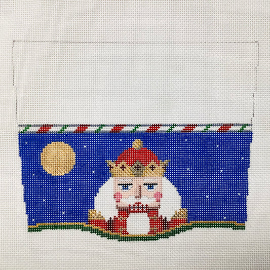 Stocking Cuff, Moonlit Nutcracker