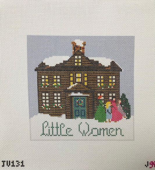 Little Women 5" Needlepoint Canvas