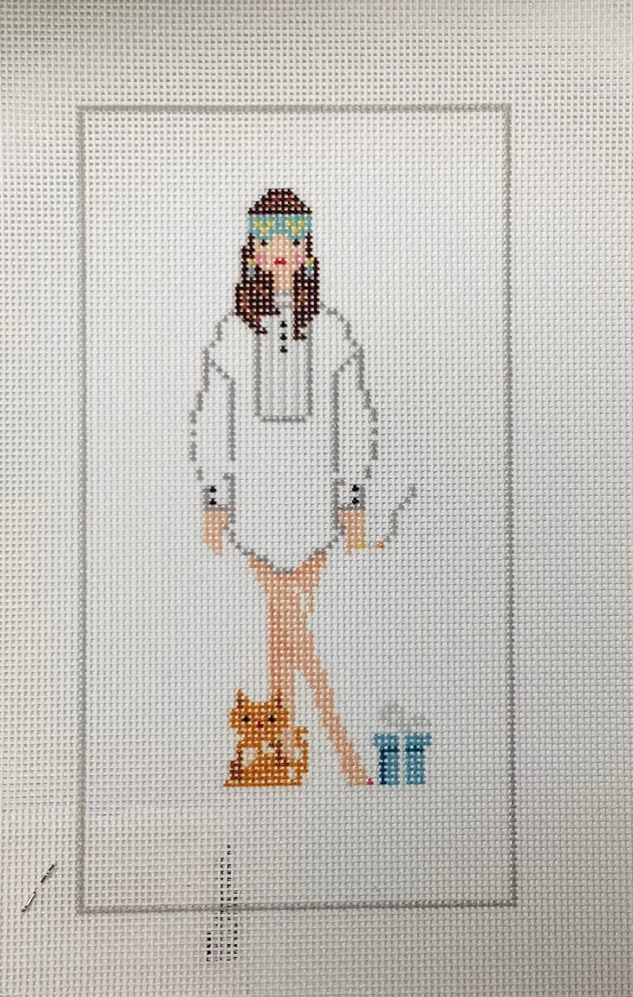 Audrey Needlepoint Canvas