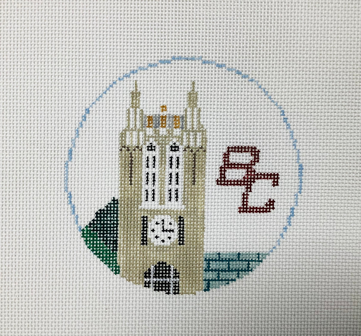 Boston College Needlepoint Round