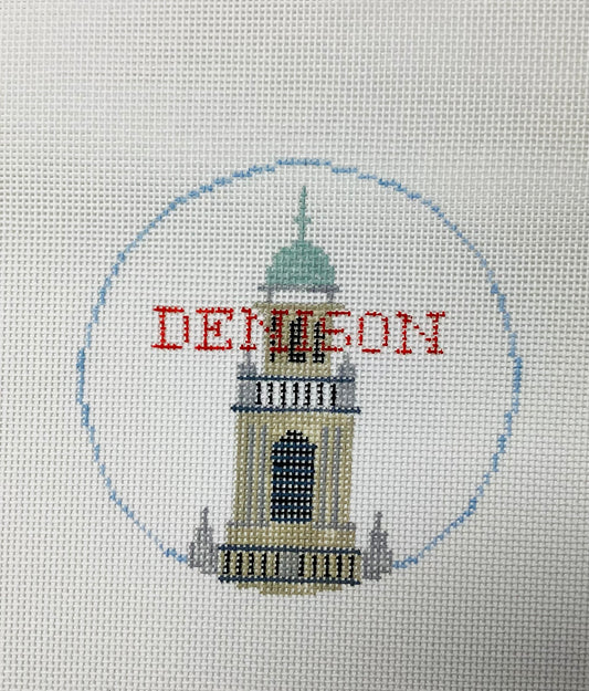Denison Needlepoint Round