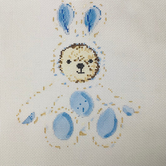 Bunny Bear Blue