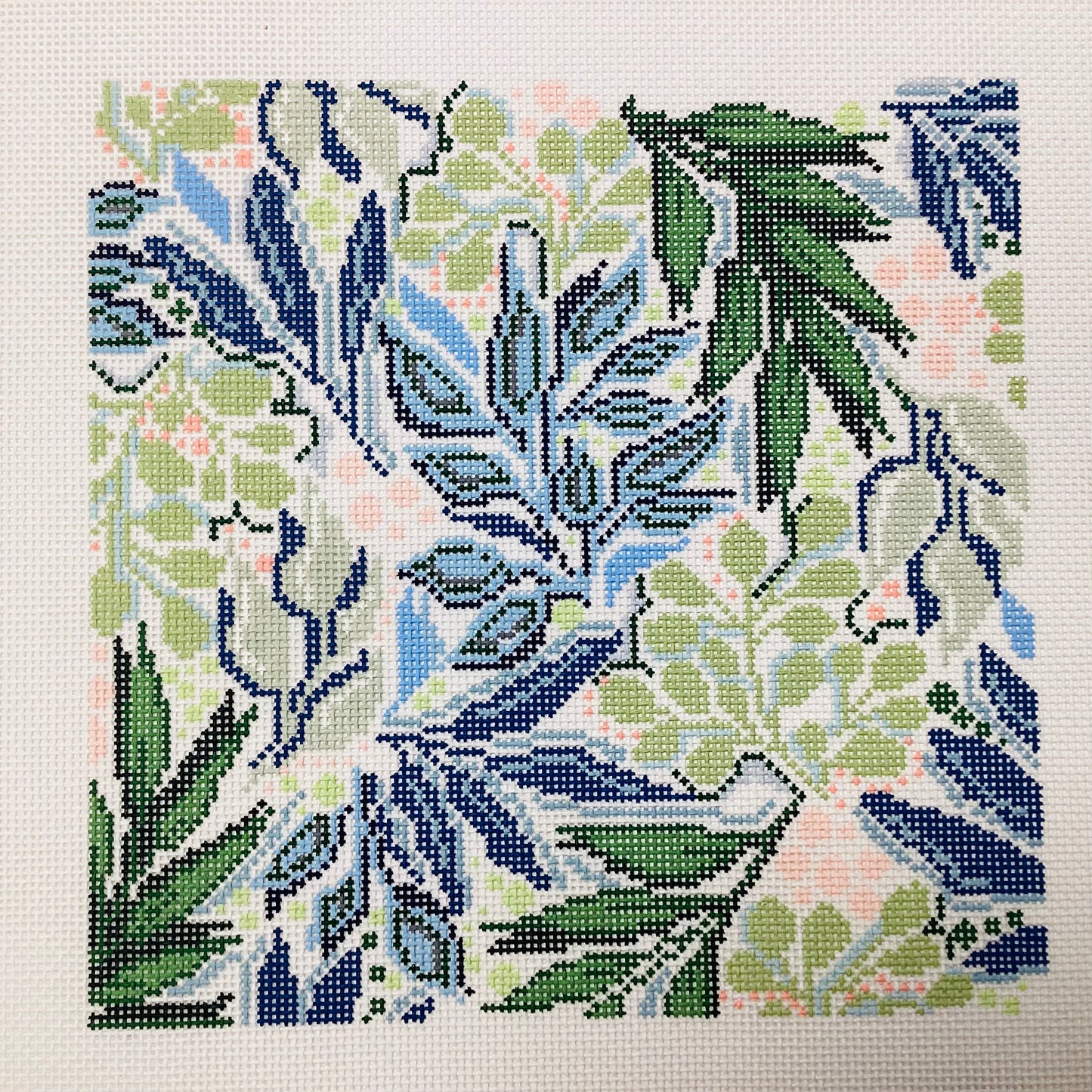 Green Leaf Pattern Julia McGahee
