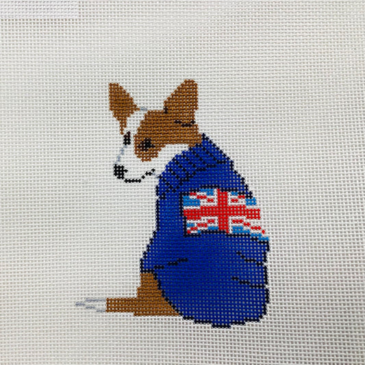Corgi in UK Sweater