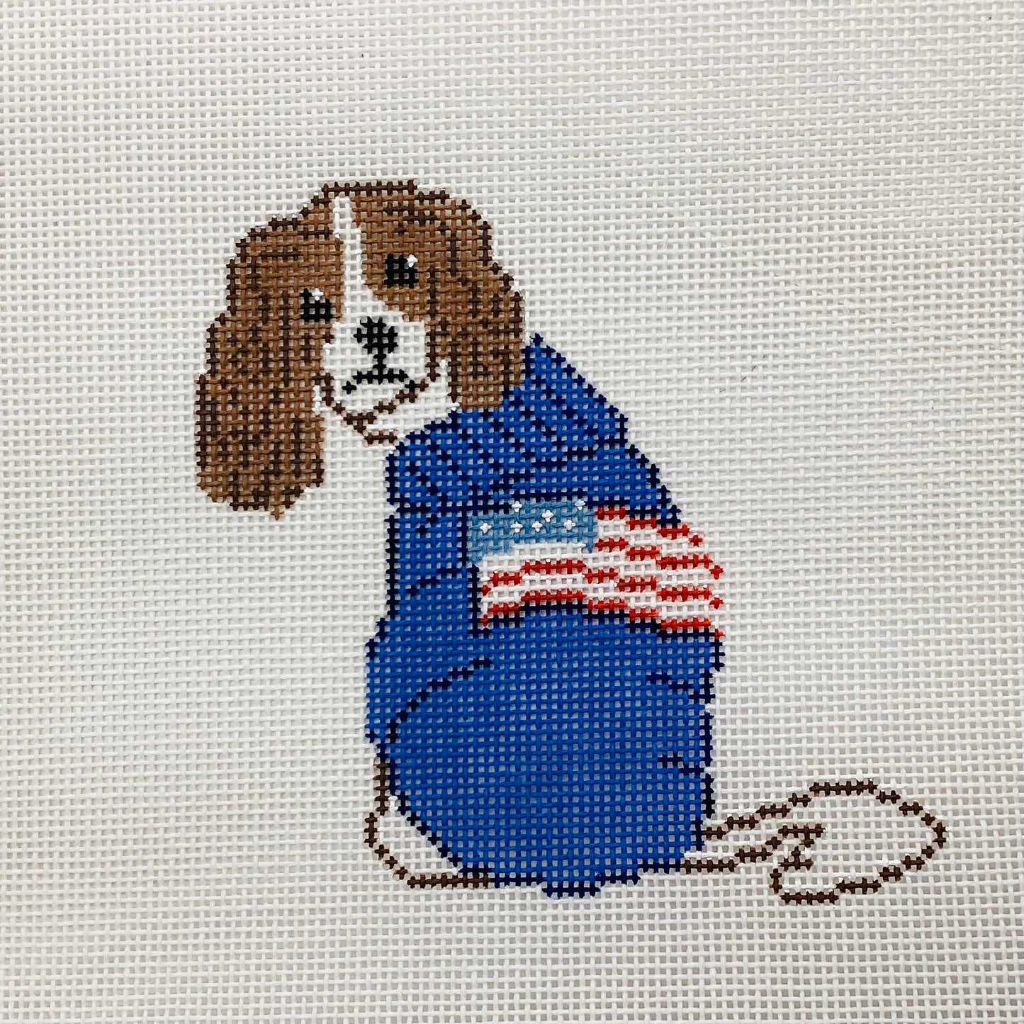 Cavalier with Flag Sweater