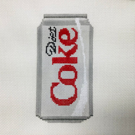 Diet Coke Can Needlepoint Canvas