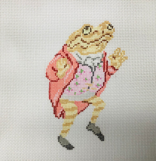 Mr. Jeremy Fisher Needlepoint Canvas  13m