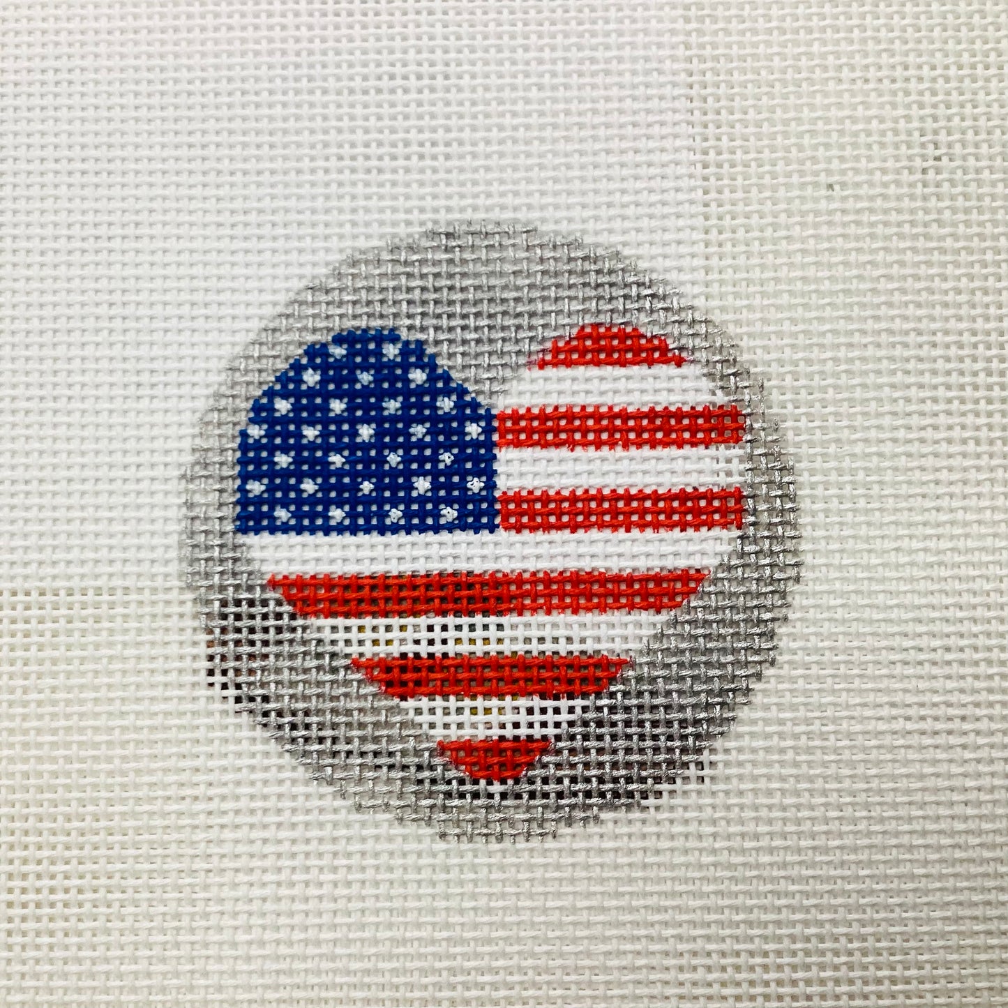 Heart USA Flag