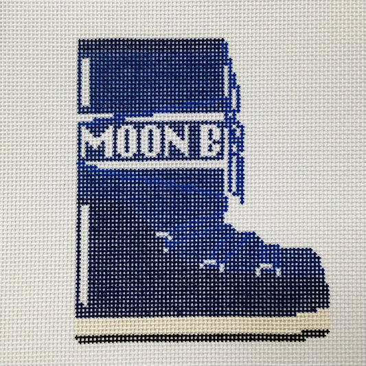 Moon  Boot Needlepoint
