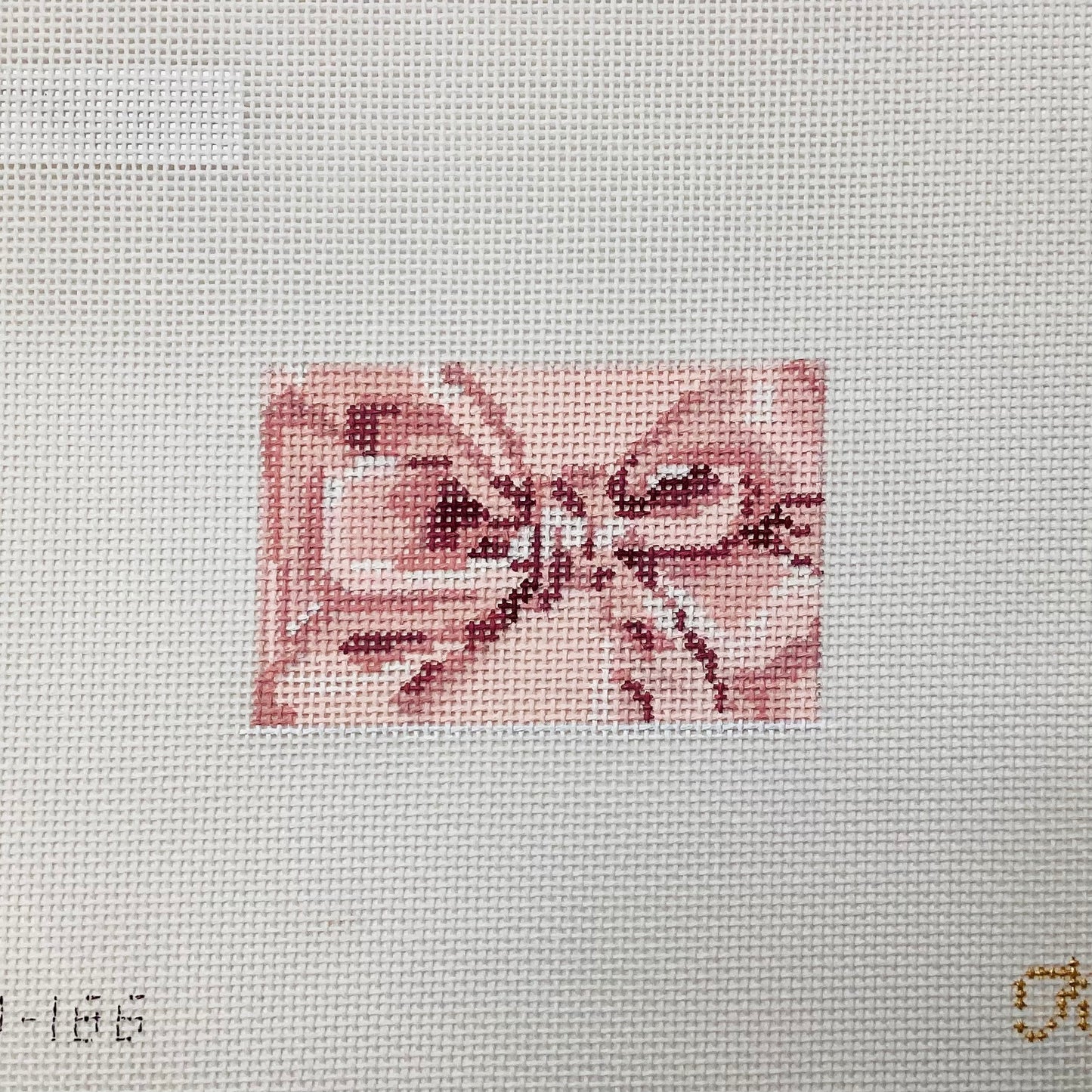 Pink Bow Luggage Tag