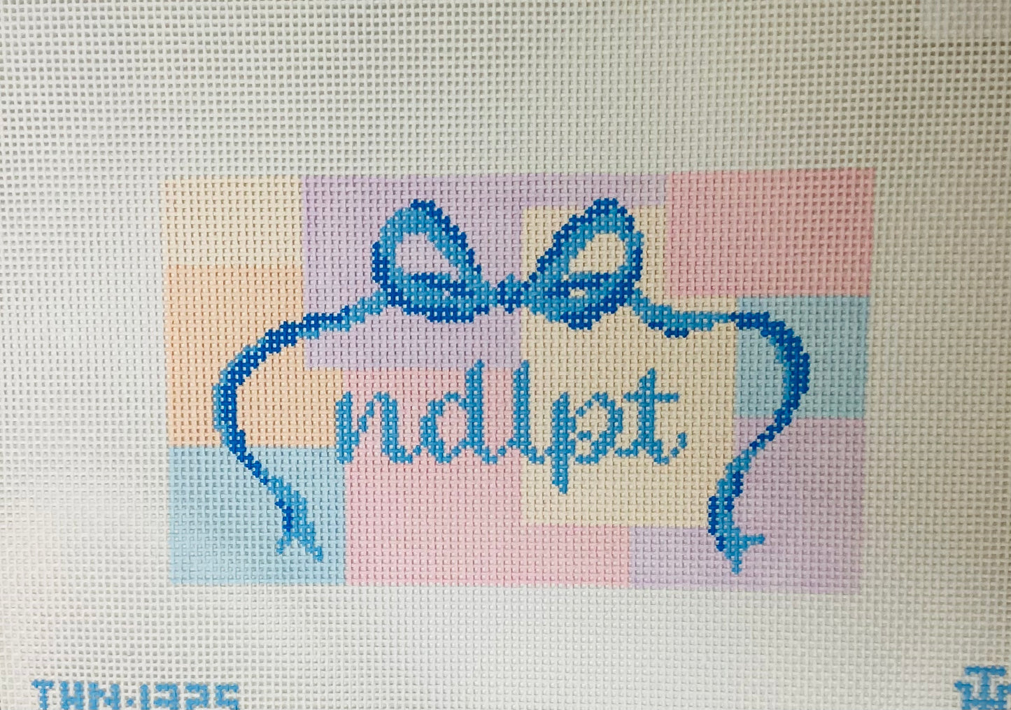 NDLPT Patchwork Quilt Needlepoint Canvas