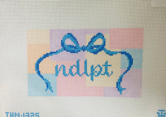 NDLPT Patchwork Quilt Needlepoint Canvas