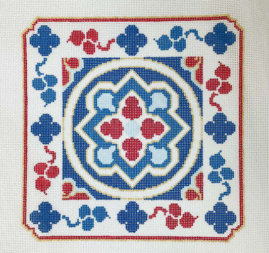 Church Tile Needlepoint 13 mesh