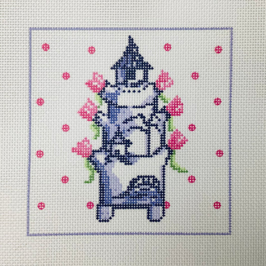Tulipiere Dots Needlepoint Canvas
