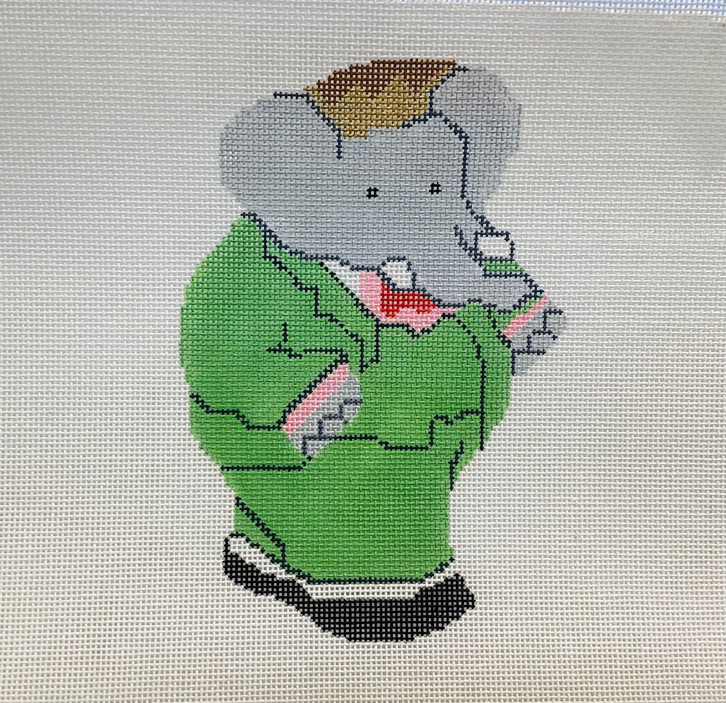 Babar ornament Needlepoint Canvas