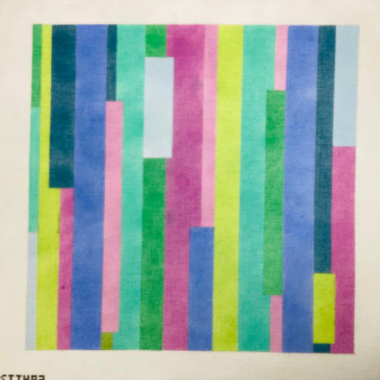 Cool Stripes Needlepoint