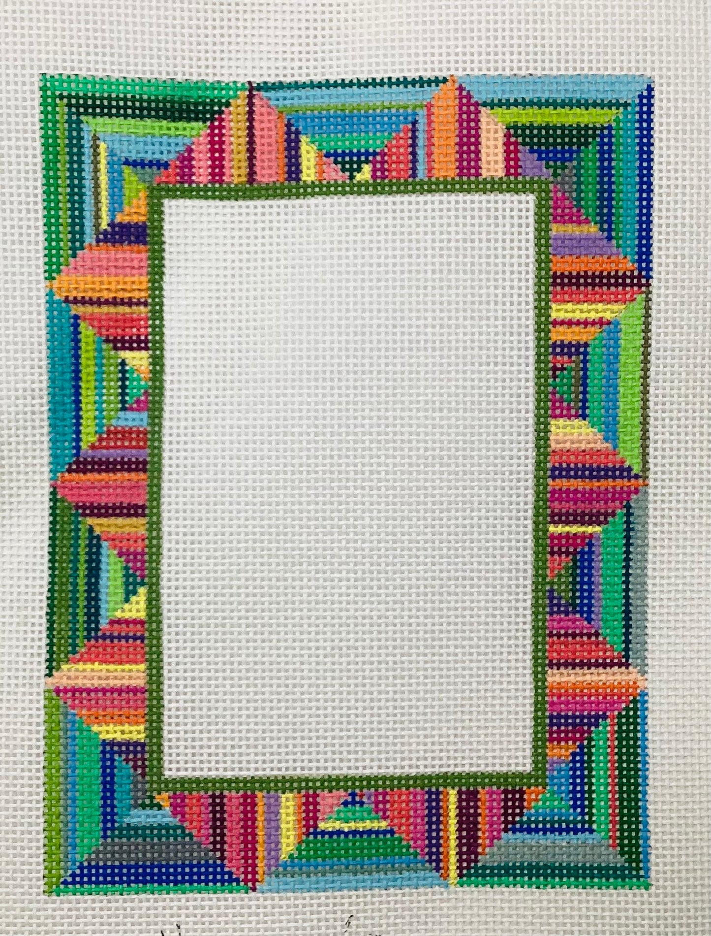Colorful Geometric Frame