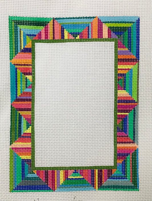 Colorful Geometric Frame