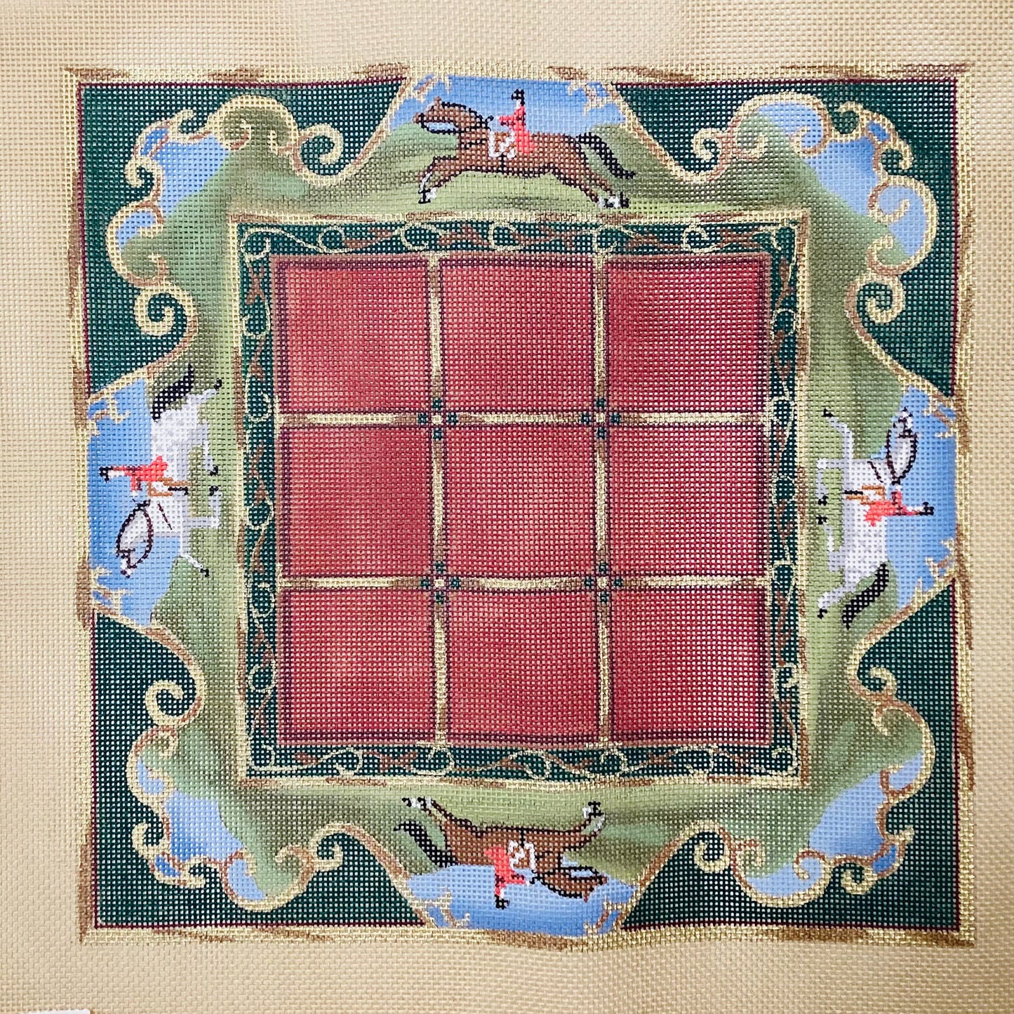 Equestrian Tic Tac Toe