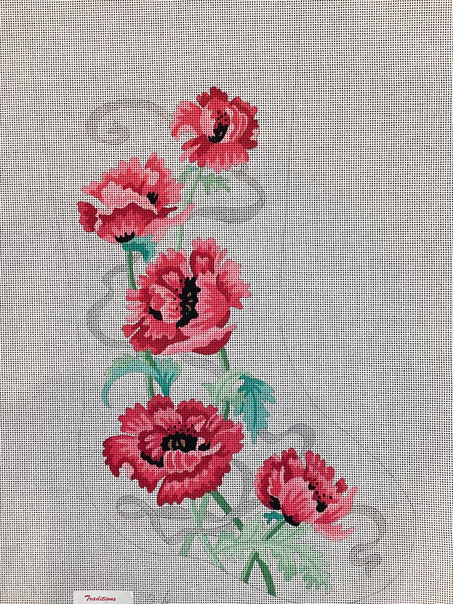 Poppy Floral Stocking