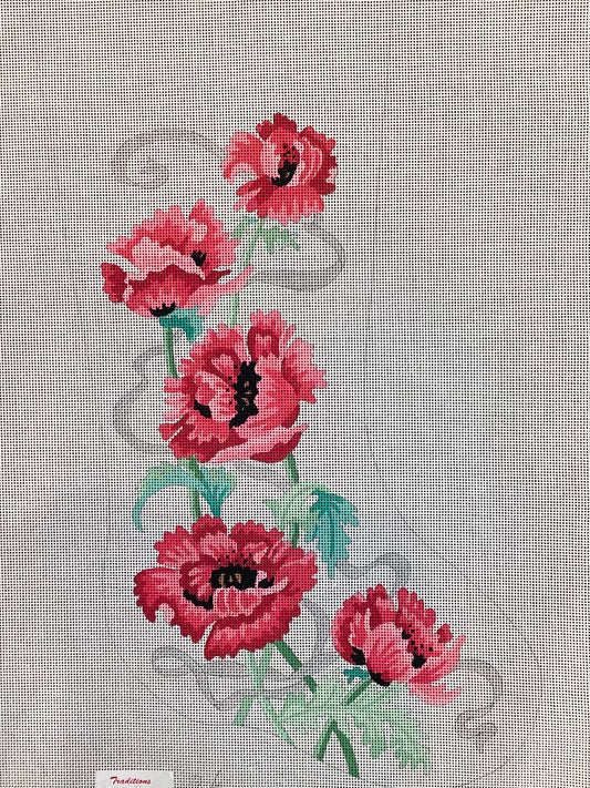 Poppy Floral Stocking