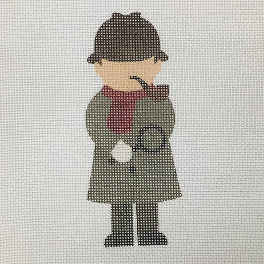 Sherlock Holmes Needlepoint Design