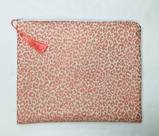 The PIA Bag - Coral/Cream