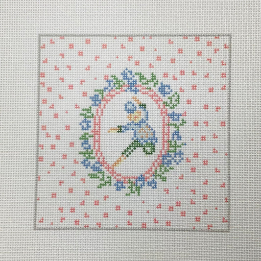 Nutcracker Square Needlepoint Canvas
