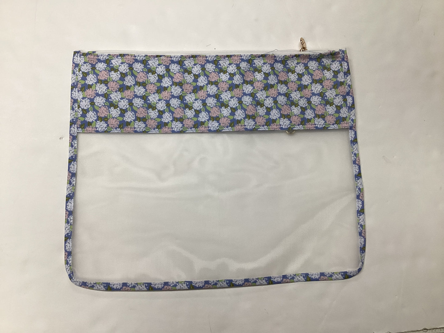Project Bags - Hydrangea Fabric with Mesh