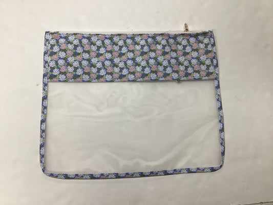 Project Bags - Hydrangea Fabric with Mesh