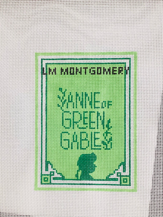 Anne of Green Gables Book Cover Needlepoint