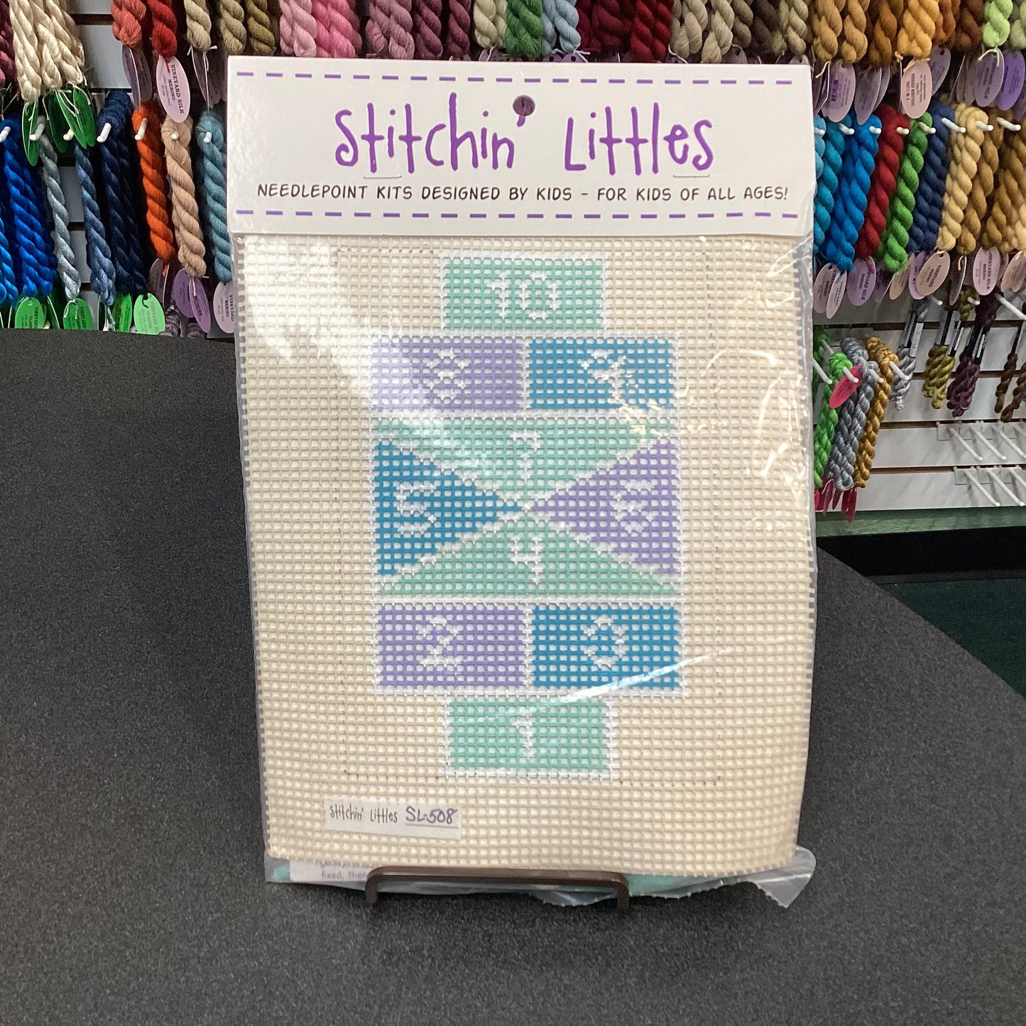 Stitchin' Littles Kit 5x5 - Hop Scotch
