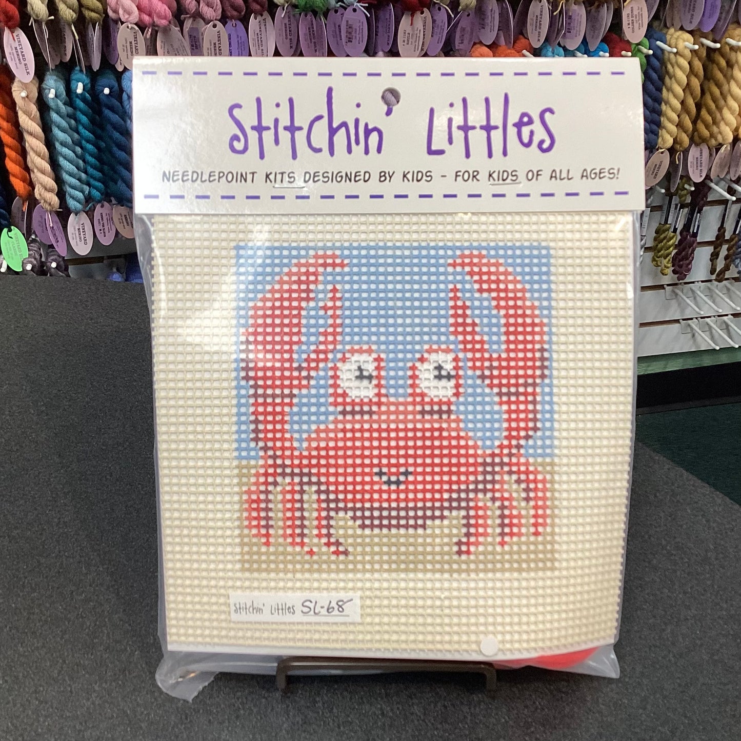Stitchin' Littles Kit 5x5 - Crab