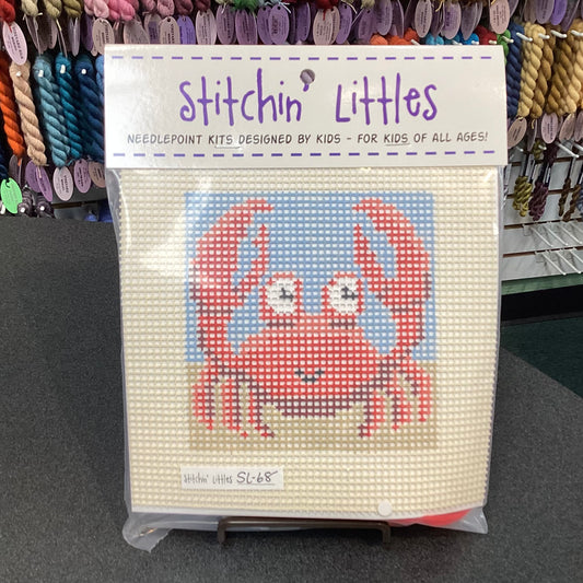 Stitchin' Littles Kit 5x5 - Crab