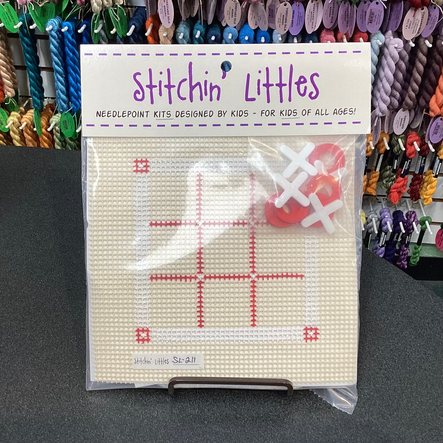 Stitchin' Littles - Tic Tac Toe