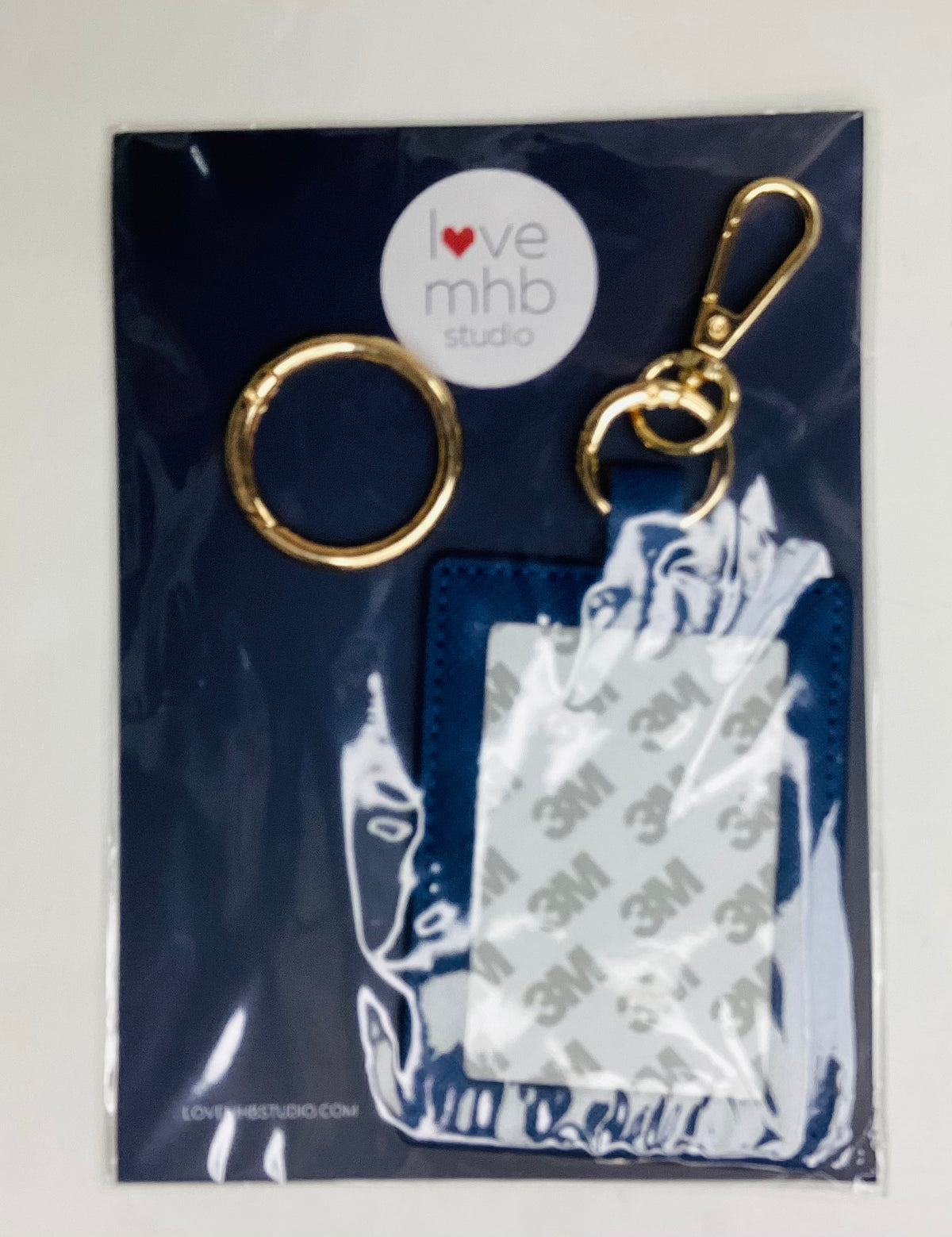 Leather Charm Rectangle
