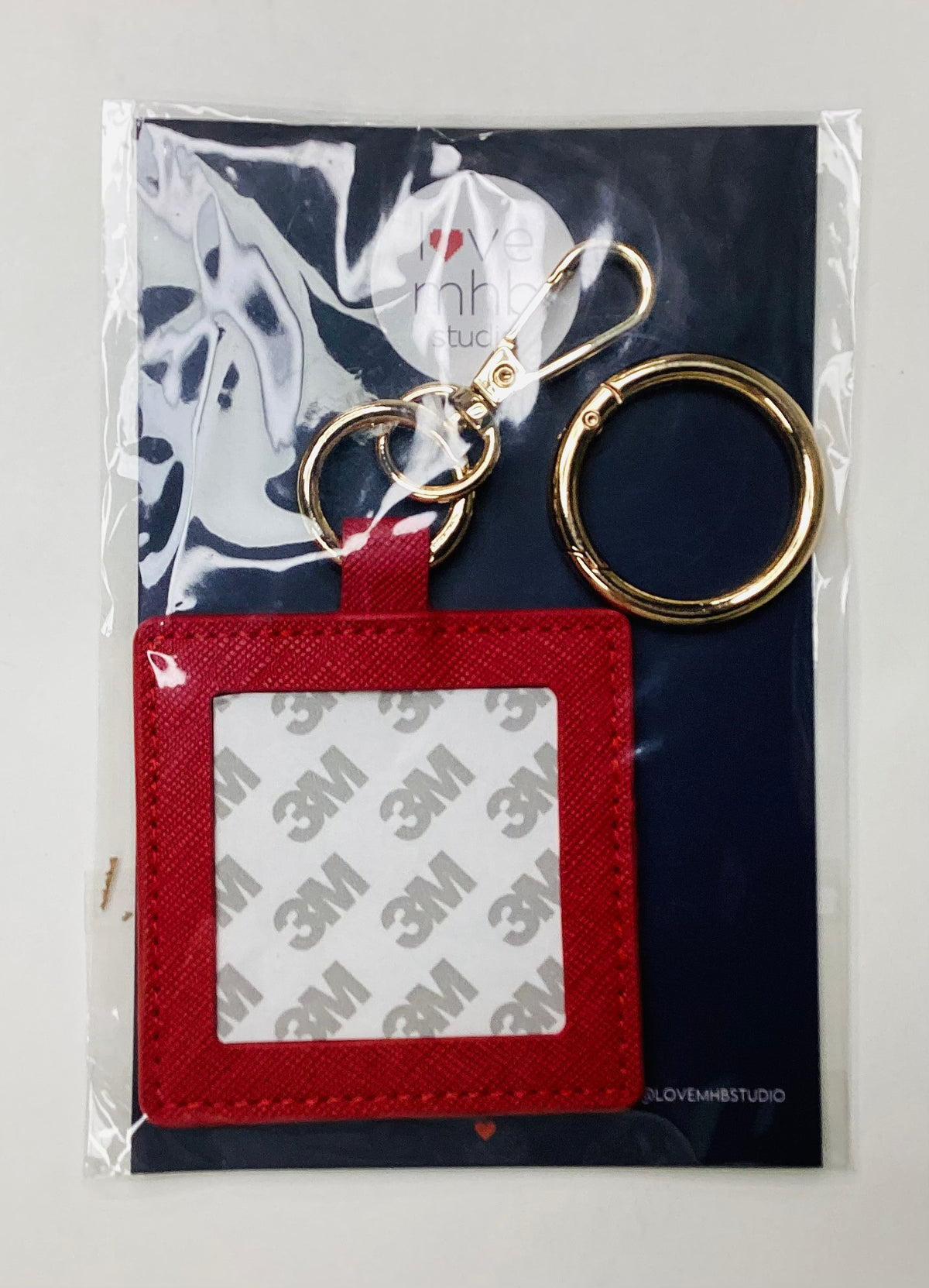 Leather Charm Square