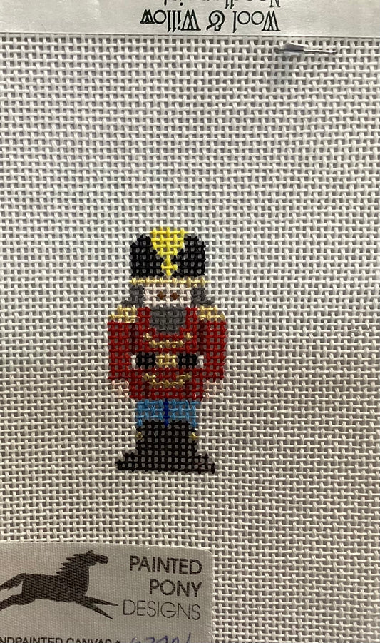 Mini Nutcracker Needlepoint Canvas