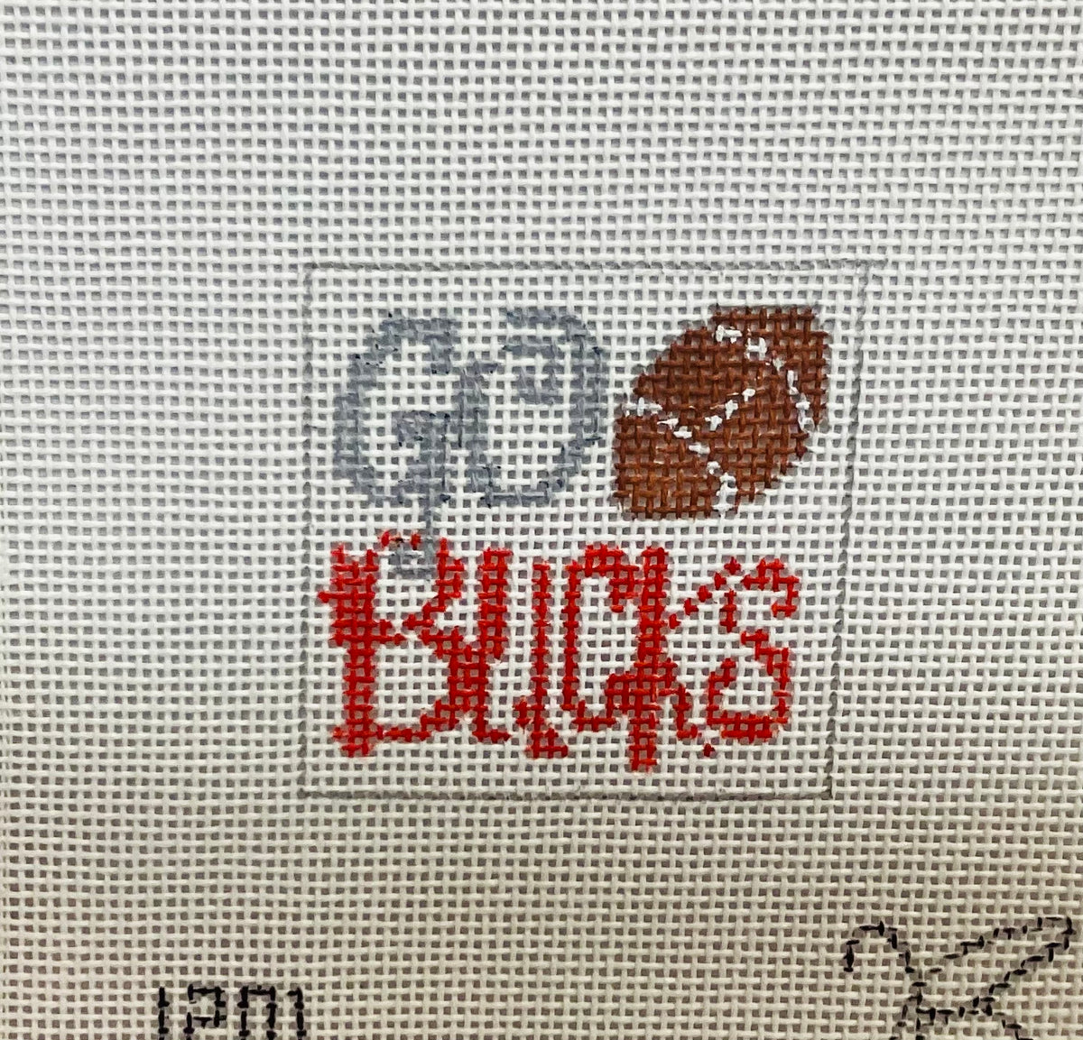 Go Bucks Needlepoint Canvas