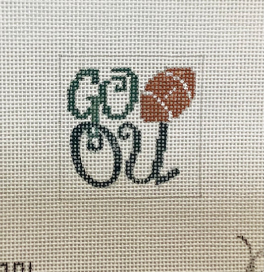 Go OU Needlepoint Canvas