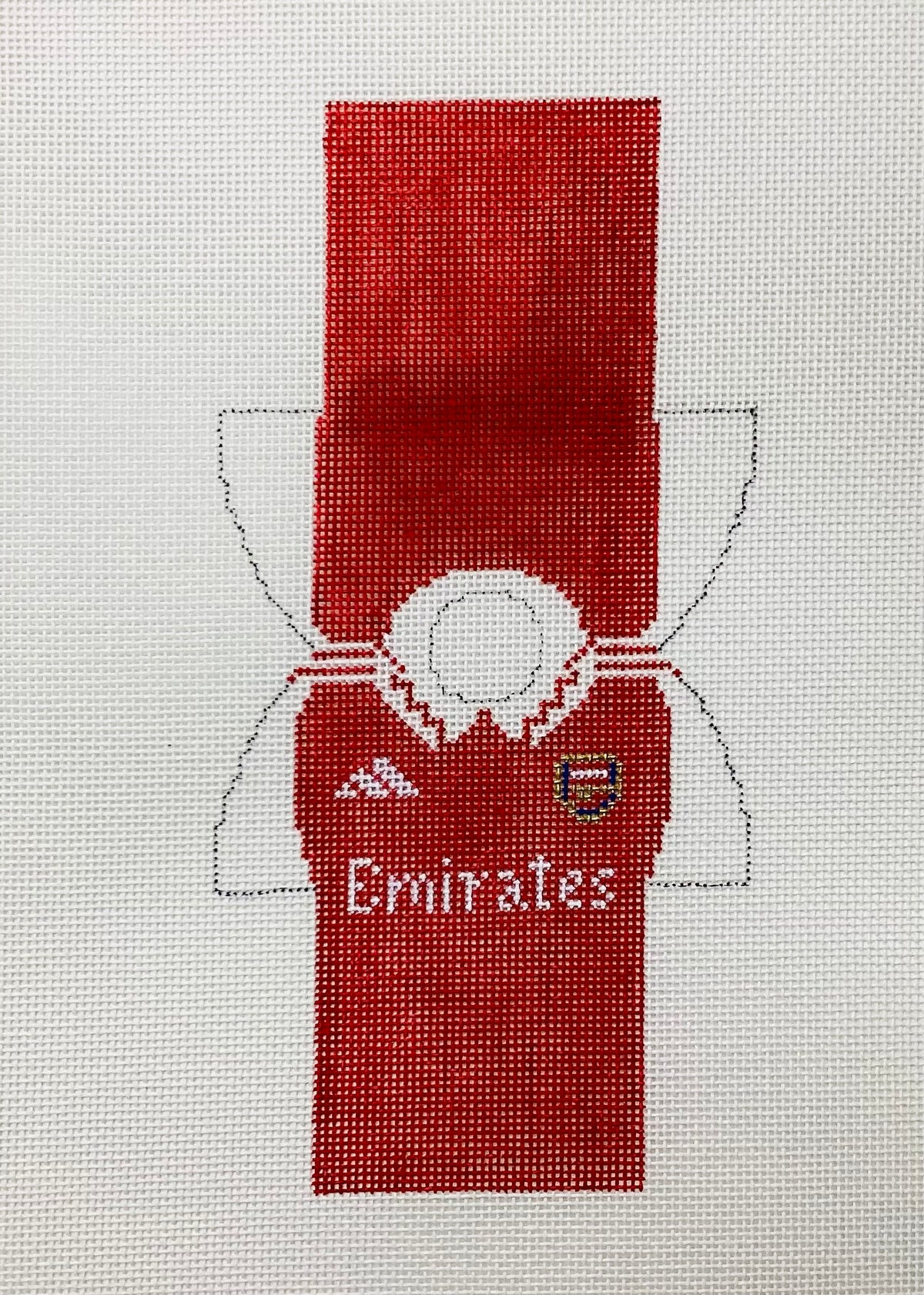 Arsenal Football Jersey Needlepoint