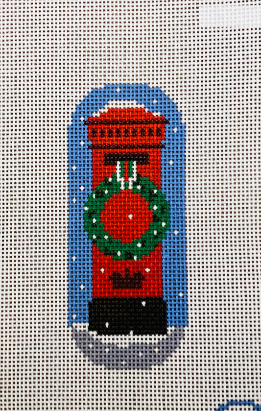 Letters Home - Christmas Post Box Needlepoint Canvas