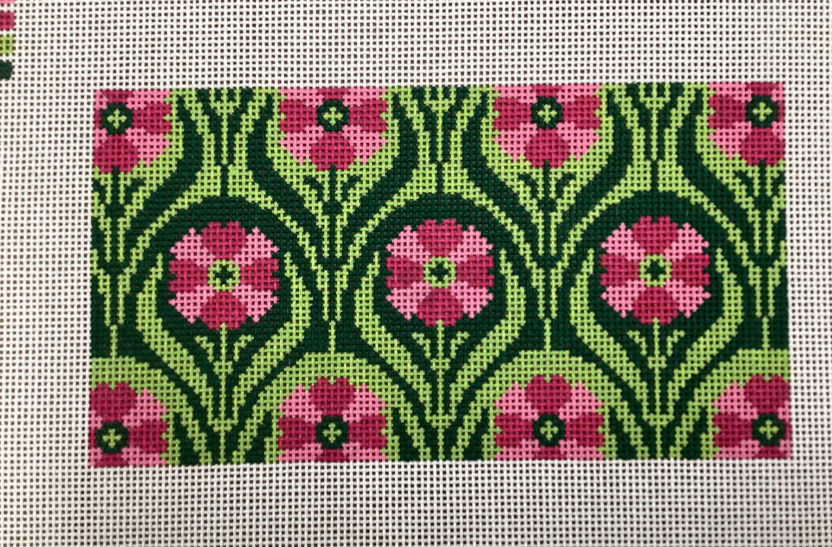 Art Nouveau Daisy Clutch 13 Needlepoint Canvas